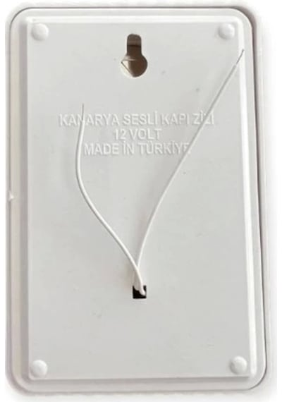 Kanarya Kapı Zili 12v Ac Cik Cik Zil