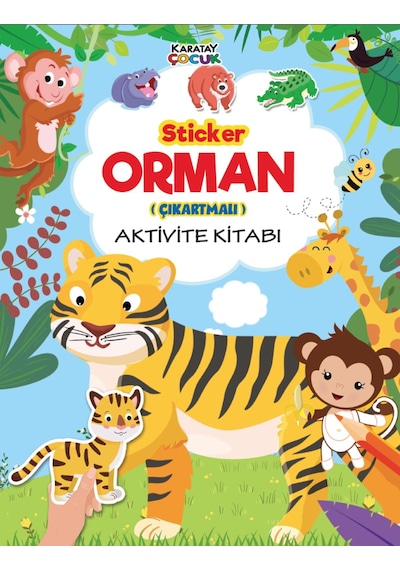 Karatay Sticker Çıkartmalı Aktivite Kitabı