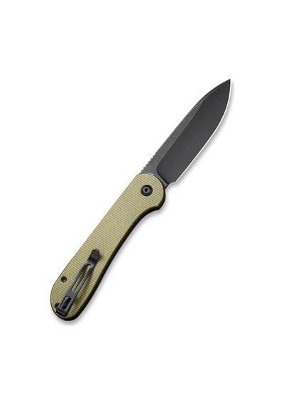 Civivi Button Lock Elementum Pocket Knife Micarta Handle Kamp Çakı Yeşil
