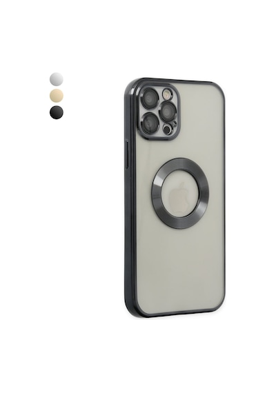 Apple Uyumlu iPhone 12 Pro Max Kılıf Hole Lazer Silikon Kapak