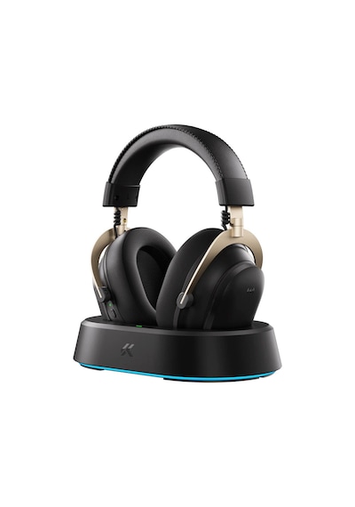 Mchose V9 Turbo+ Black Gold 7.1 Surround Kablosuz Gaming Kulaklık Hw-v9-10