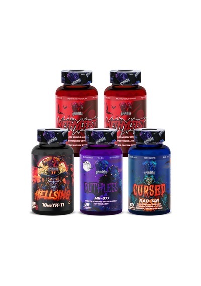 Grimlabs Growth Mastery - Hellsıng Yk11 Myostatin &ruthless Mk677