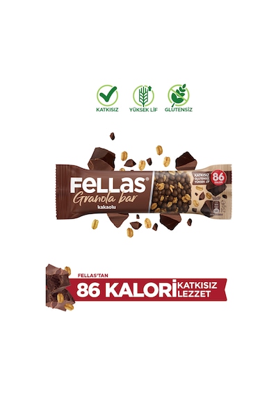 Kakaolu Granola Bar 23 G X 12 Adet
