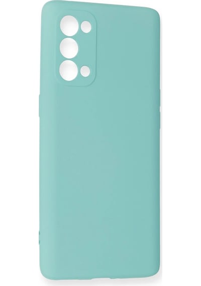 Uryport Oppo Reno 5 Pro Kılıf Nano İçi Kadife Silikon - Turkuaz