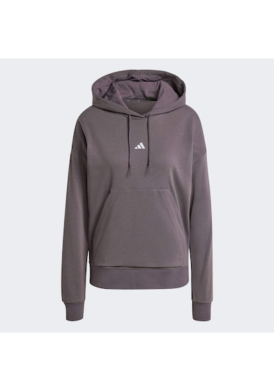 Adidas Kadın Sweatshırt W Sl Ft Hd Jd7997 Gri