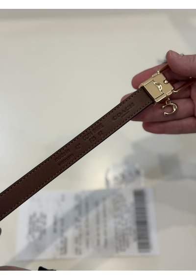 Coach Roller Kemer C Charmlı Monogram Taba