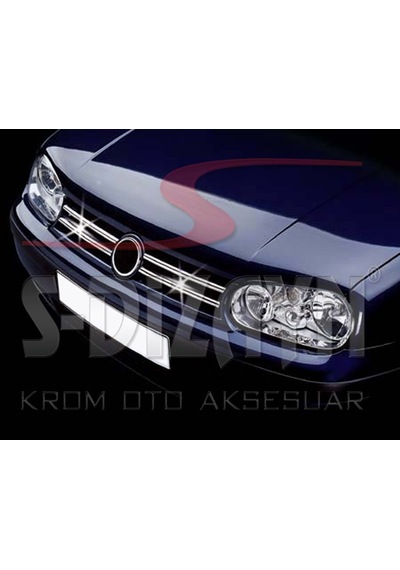 S-Dizayn  Volkswagen Golf 4 Krom Ön Panjur 4 Prç 1998-2004