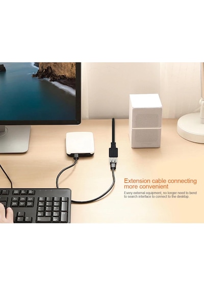 4224 Usb Dişi Erkek Uzatma Ekleme Kablosu 1.5 Metre