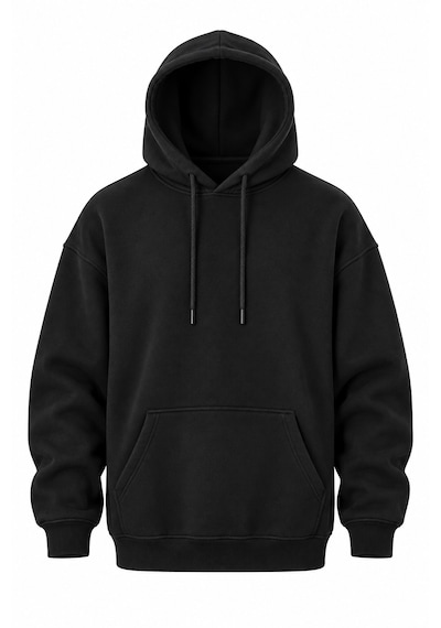 Coal City Erkek Siyah 3 İplik Şardonlu Oversize Kapüşonlu Sweatshirt Yumuşak Dokulu Coal City Erkek Siyah 3 İplik Şardonlu Oversize Kapüşonlu Sweatshirt Yumuşak Dokulu