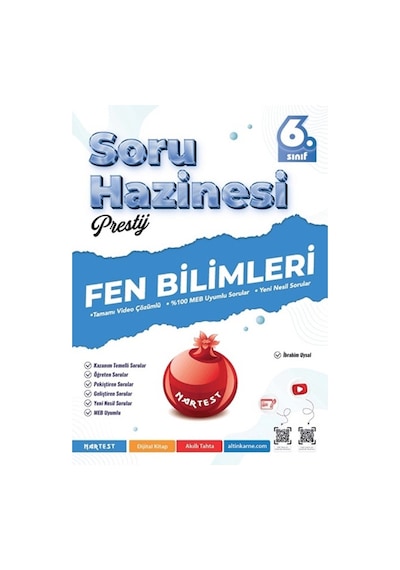 Nartest 6. Sınıf Prestij Fen Bilimleri Soru Hazinesi