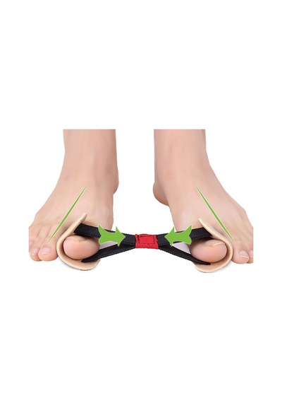 Halluks Valgus Büyük Set - 2 Kumaş Gece Ateli-2 Gece Ateli-1 Çf Makaralı Bunyon-1 Egzersiz Lastiği