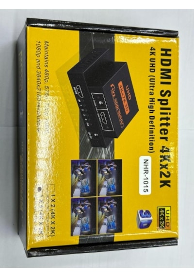 4 Port Hdmi Splitter 4k Uhd Hdmi Splitter 4k Hdmi Çoğaltıcı