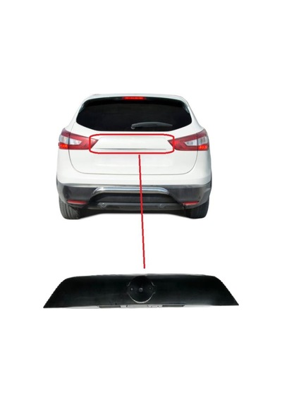 Nissan Qashqai Bagaj Kapağı Çıta Kaplaması 2014-2015