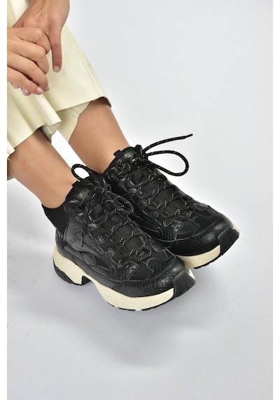 Fox Shoes V312415009 Siyah Bilekli Spor Ayakkabı Sneakers Siyah