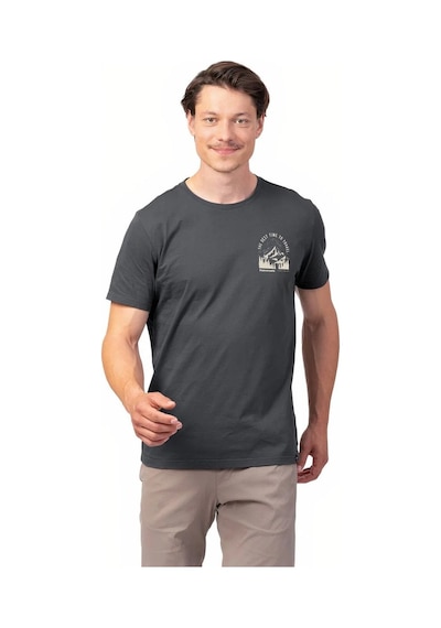Hannah Stitch Erkek T-shirt Antrasit