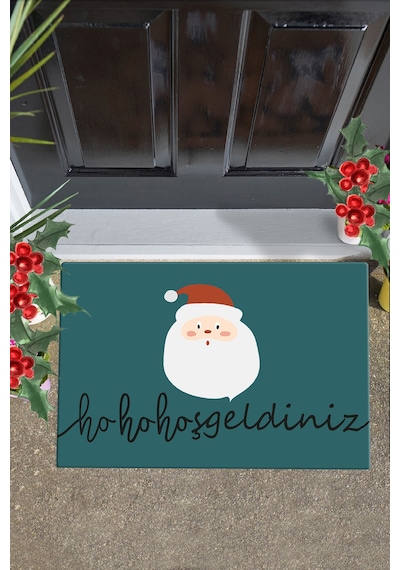 Pvc Hohohoşgeldiniz Dekoratif Iç Ve Dış Kapıönü Paspasları Pvc Taban