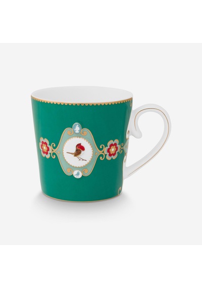 Yeşil Porselen Kupa 250 Ml