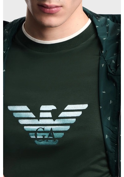 Emporio Armani Erkek T Shirt Em005271 Af10017 U7263 Haki Haki