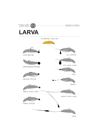 Libra Lures Larva Cheese Suni Yem