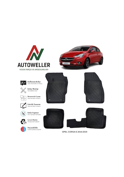 Opel Corsa E 2014-2019 Havuzlu Oto Paspas