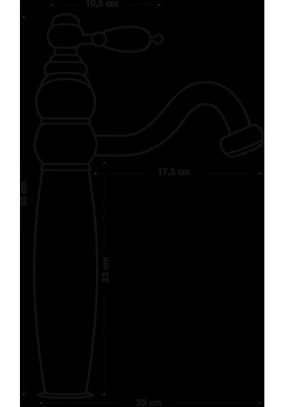 Fontana Fl-0021 ve Mermer Lavabo Bataryası Krom