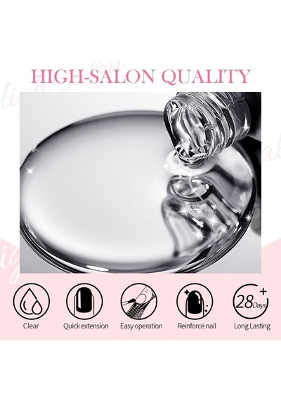 Born Pretty Pro 15ml Bıab Hema Free Quick Building Nail Extension Gel B002 59654