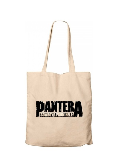 Pantera Cowboys From Hell 2 Krem Kanvas Bez Çanta Krem