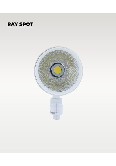 40w Döküm Kasa Beyaz Ray Spot 3200k Sarı Işık - Titreşim Yapmaz Beyaz