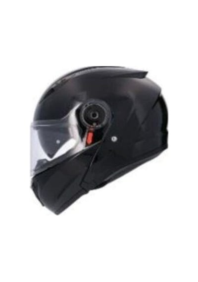 Shiro Flip Up SH-508SV Triton Monoclour Solidmat Güneş Gözlüklü Motosiklet Kaskı Mat Siyah