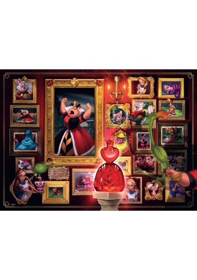 Ravensburger Villainous The Queen Of Hearts 1000 Parça Puzzle 150