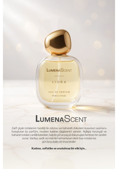 LumenaScent Liora Kadın Parfüm Floral Edp 50 ML