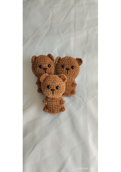 Pofuduk Ayıcık Amigurumi Örgü