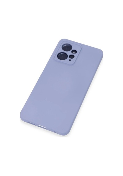 Xiaomi Redmi Note 12 4g Kılıf Nano İçi Kadife Silikon - Lila -