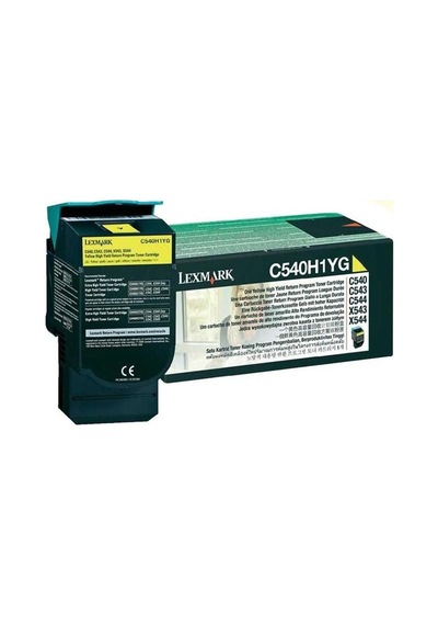Lexmark C540-C540H1Yg Sarı Toner Yüksek Kapasiteli.C546Dtn