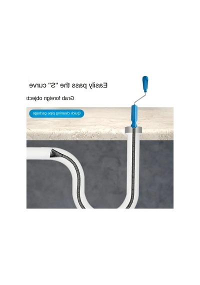 3 Metre Gider Açma Spirali, Tıkanıklık Açma Aparatı İle Mutfak Ve Banyo İçin