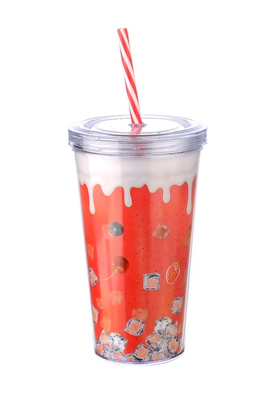 Emilahome Limeshake Bardak 600 Ml Kırmızı - 868895531 Kırmızı