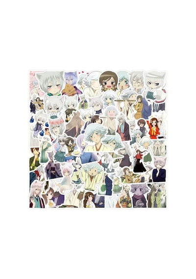 50'li Anime Kamisama Kiss Stickers, Sticker Seti Laptop Notebook Tablet Sticker Seti 1