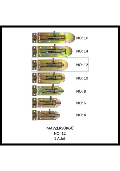 Mavzer Sürgü No: 12 Sarı