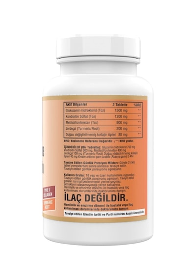 Glucosamine Chondroitin Zerdeçal 120 Tablet 3 Kutu
