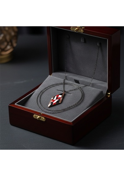 Flame Enamel Bakır Takı Seti Çok Renkli