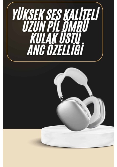 2025 Model Kulak Üstü Kablosuz Bluetooth Kulaklık Gürültü Azalta Uzun Pil Mh-hs1887-6431