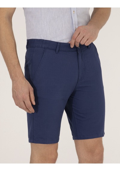 Pierre Cardin Erkek İndigo Şort / Bermuda 50264863-vr028