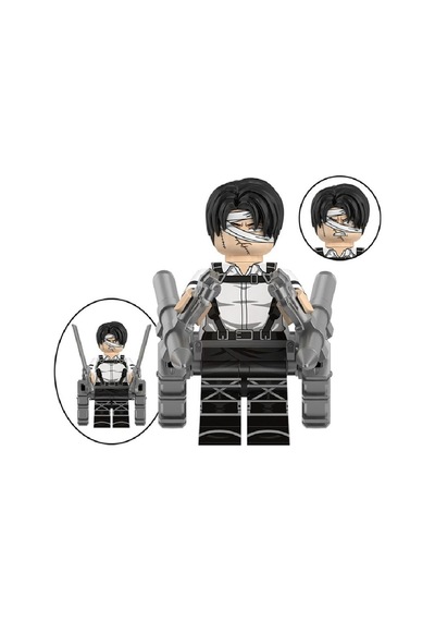 Aot Anime Mini Figür Levi Ackermanj-105