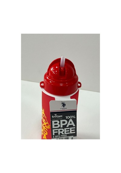 Lisanslı 400 Ml Pipetli Bpa Free Mat Renkli Matara Mat Kırmızı