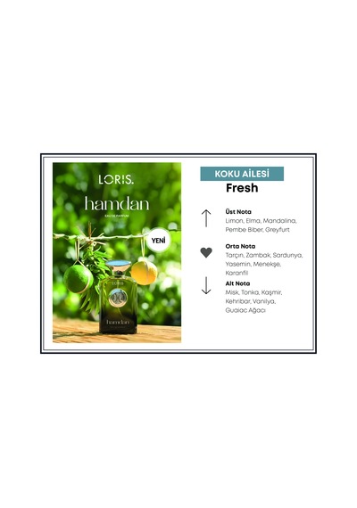 Loris Hamdan Unisex Parfüm EDP 100 ML