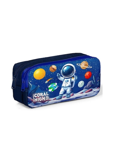 Coral High Lacivert Astronot Desenli 3 Lü Okul Çanta Seti 33252
