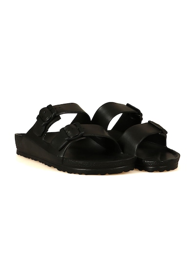 Hammer Jack Orthopedix Bangkok Çift Bantlı Tokalı Unisex Eva Terlik 581 234 Siyah