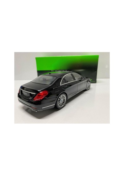 Mercedes-benz S-class 1:24 Siyah Diecast Metal Model Araba Kapıları Açılabilir Çok Renkli