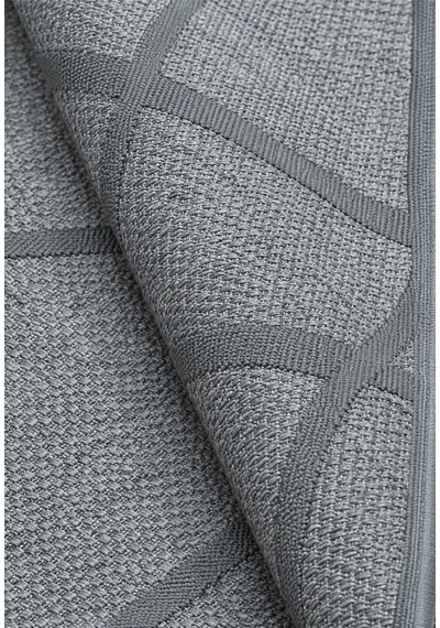 Modern Sisal 8002 Antrasit Leke Tutmayan Kaymaz Taban Salon Mutfak Koridor Balkon Halısı