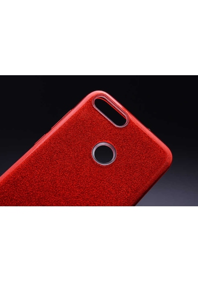 Huawei P Smart Kılıf Zore Shining Simli Silikon Kılıf